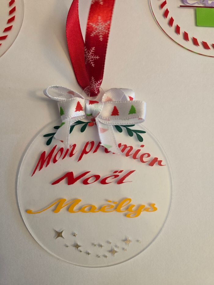 Décorations de Noël a personnaliser - photo numéro 8