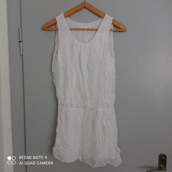 Robe courte blanche t36