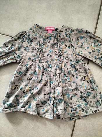 Blouse/chemise/tunique à fleurs