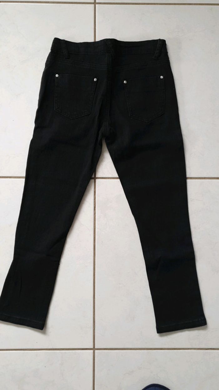 Jean fille noir 8 ans Neuf CHLA2 - photo numéro 3