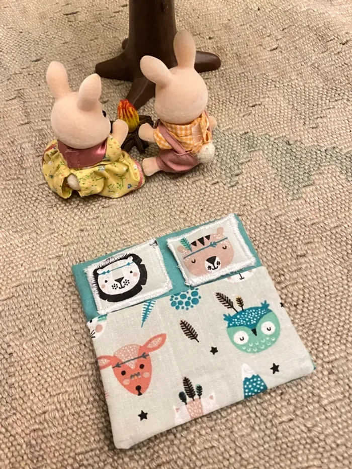 Sac de couchage lit Sylvanian duvet oreiller coussin camping neuf cadeau fille 4 ans