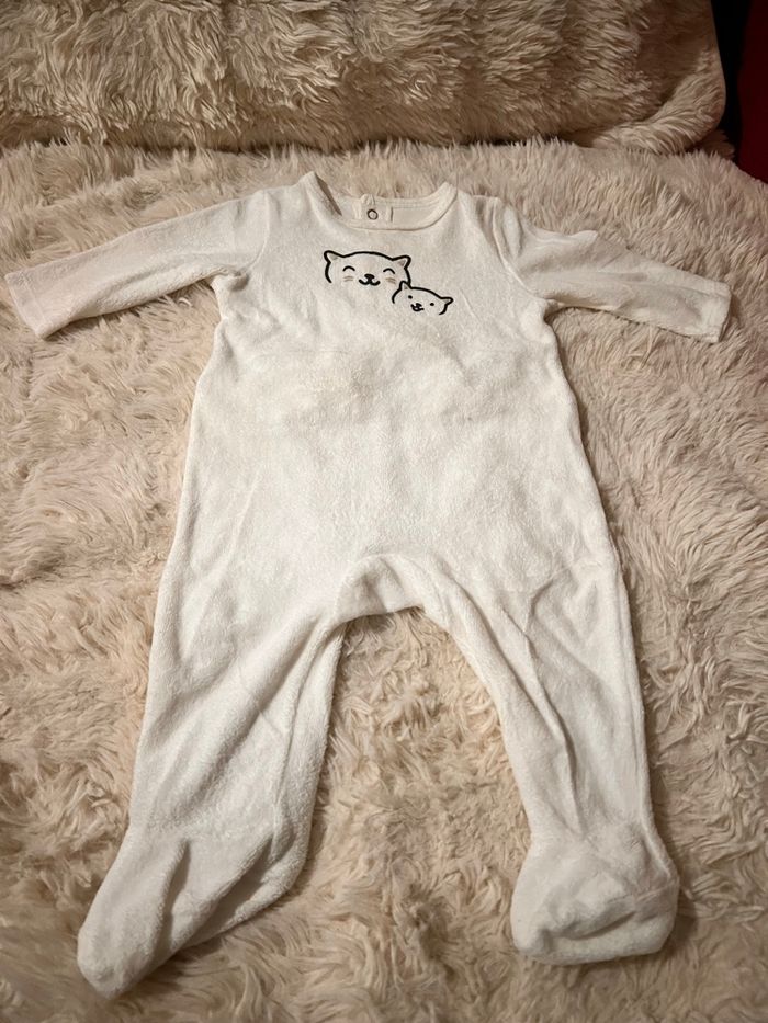 Pyjama en velours Gémo