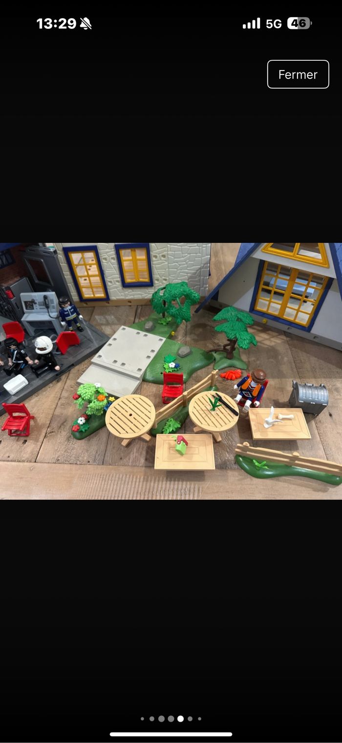Poste de police, Playmobil et chalet - photo numéro 4