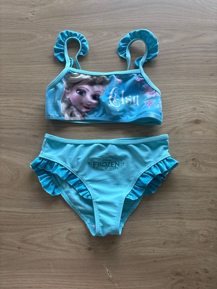 Maillot de bain reine des neiges 5 ans