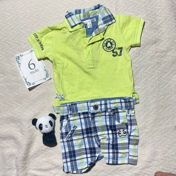 Tenue lulu castagnette 6 mois