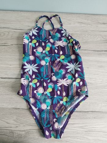 Maillot de bain fleurie fille 5 ans