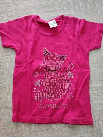 T-shirt fille 4 ans