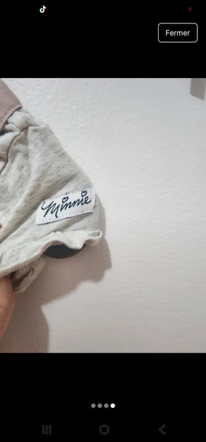 Robe effet jeans minnie - photo numéro 4