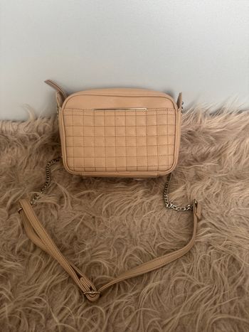 Sac à main rose poudré