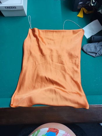 Debardeur bretelle strass