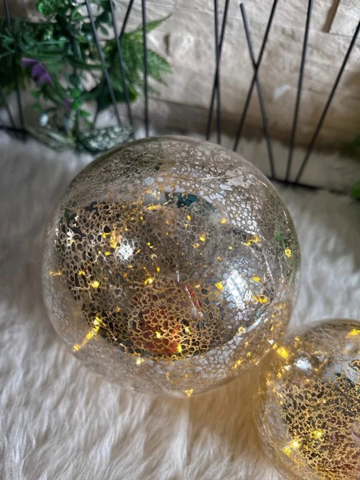 Lot de deux photophores à led - photo numéro 3