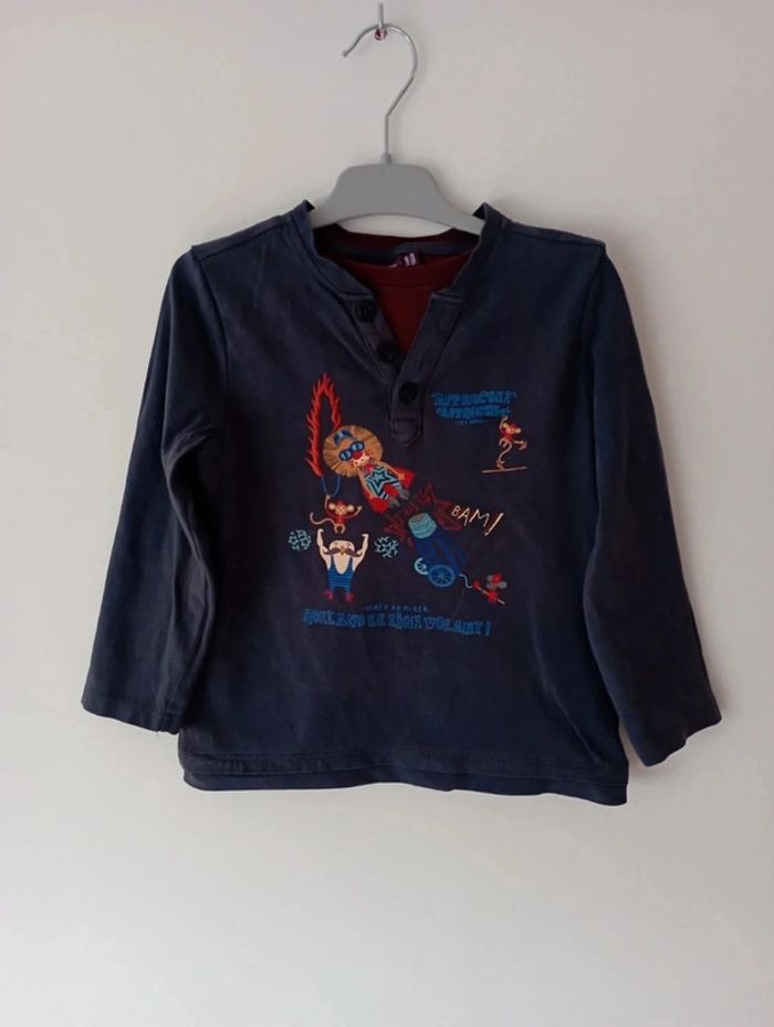 T-shirt manches longues 5 ans Sergent major