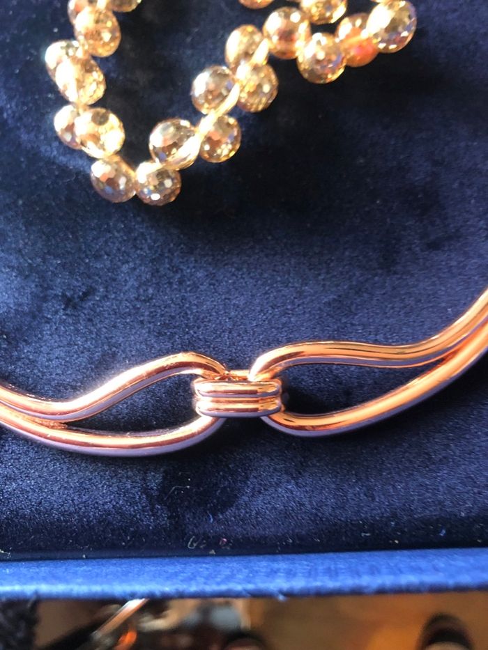 Parure  collier Agatha bague coussin - photo numéro 4