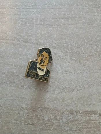 Pins collection pin's rare 1802-1870 Alexandre Dumas Villers-Cotterets