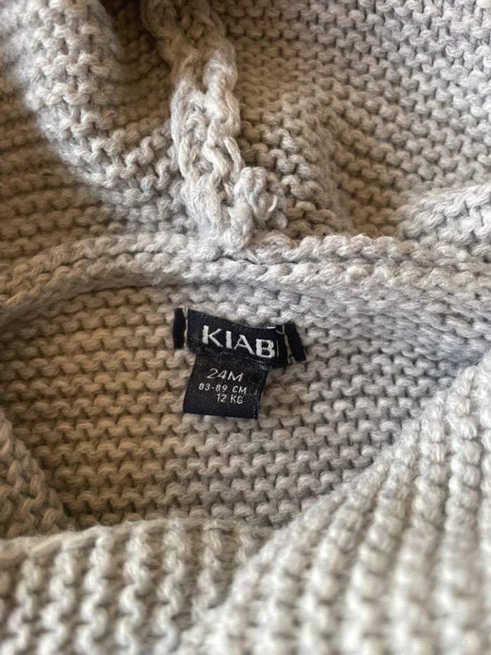 Lot 2 vestes/gilets en laine 24 mois - photo numéro 5