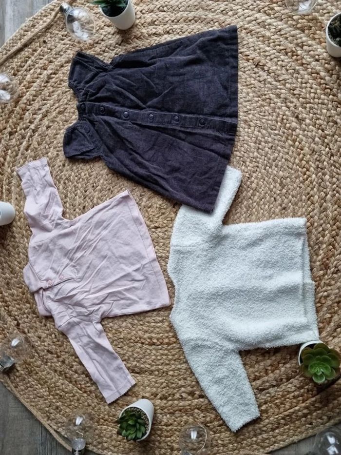 Ensemble fille 3 mois - photo numéro 3