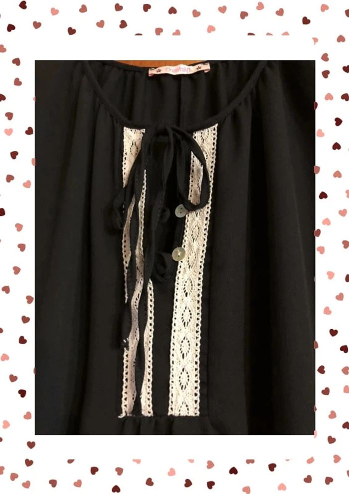 Tunique /robe noire Chantal B L/XL - photo numéro 2