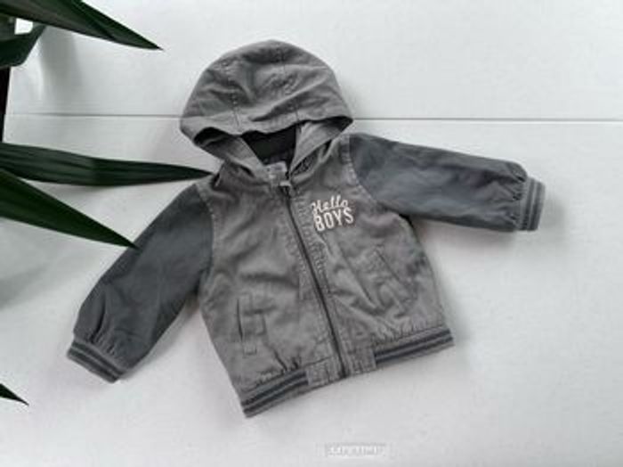 Veste la redoute grise taille 12 mois