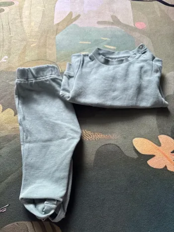 Ensemble jogging vert
