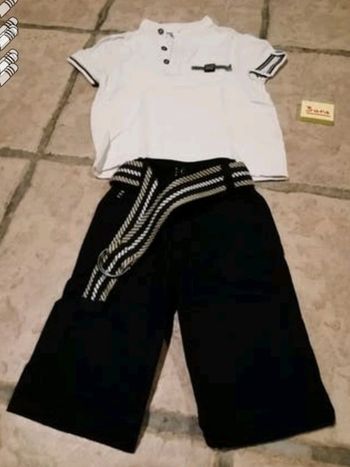Ensemble t-shirt +pantalon garçon