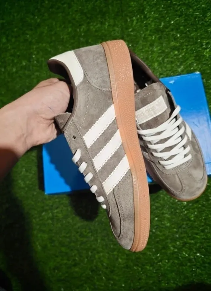 adidas Handball Spezial Gris Beige - Taille 40 - photo numéro 5