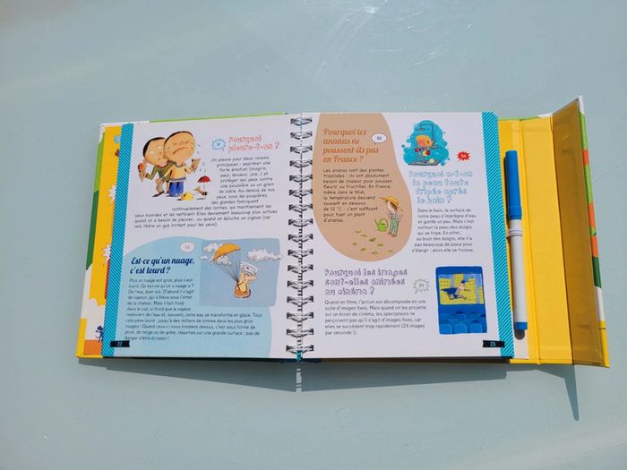 Livre avec feutre effaçable Dis Pourquoi la mer est salée ? (48) - photo numéro 7