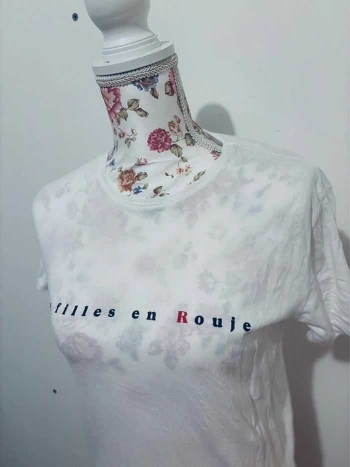 T-shirt blanc Rouje x My Little Box – Taille S - photo numéro 2