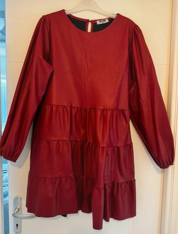 Robe simili cuir