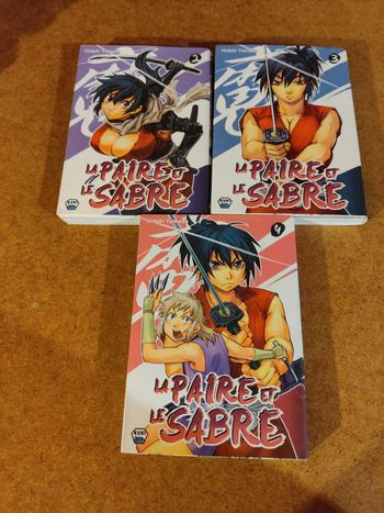 manga la paire et le Sabre  t2-t4
