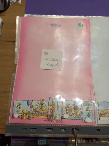 Feuille Diddl A5 360 0,40€
