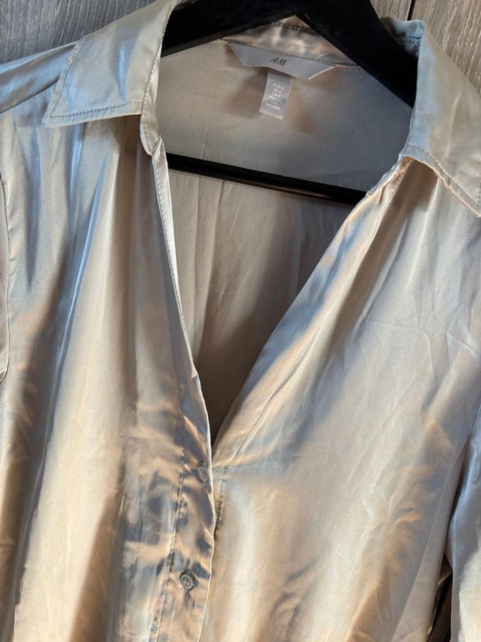Chemisier satiné H&M - photo numéro 4