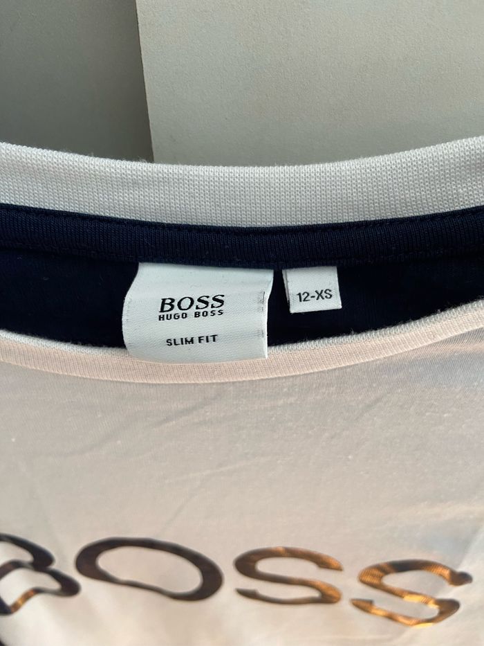 T-shirt manche longue boss - photo numéro 2