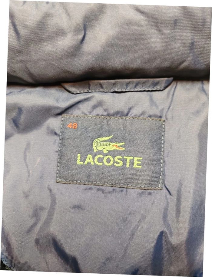 Lacoste veste coupe vent vintage femme capuche - photo numéro 2