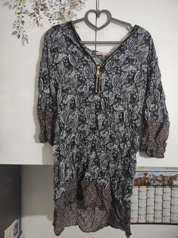 Robe légère manche mi longue