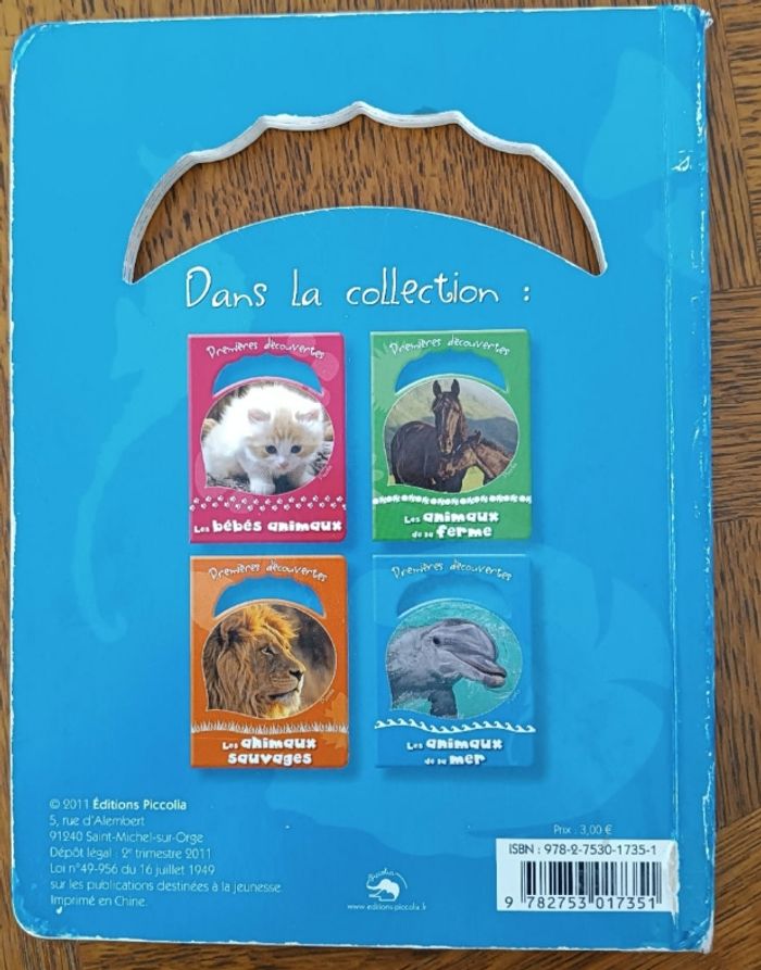 Livre imagier première ms découvertes des animaux de la mer - photo numéro 2