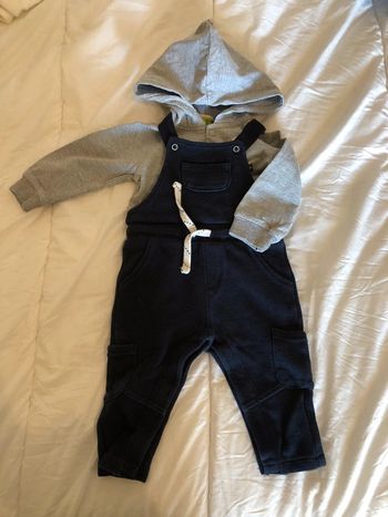 Ensemble salopette tee shirt