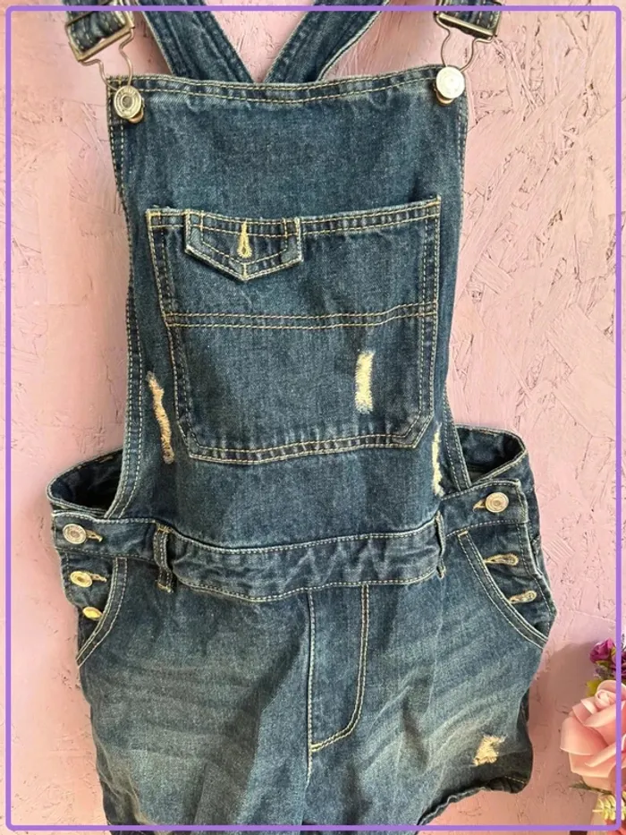 Salopette short Jennyfer taille 36 - photo numéro 2