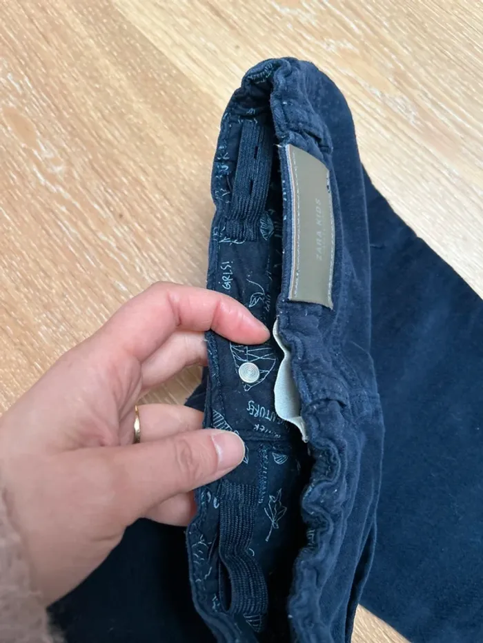 Zara fille 7 ans pantalon velours - photo numéro 8