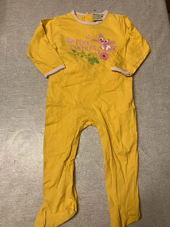 Pyjama une pièce Panthère Rose – 18 mois