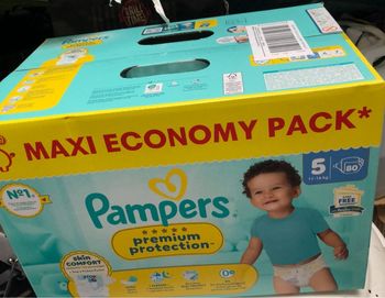 Pampers couches t5