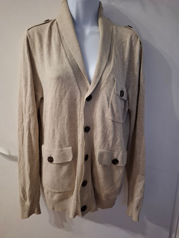 Cardigan pull homme h&m taille 36 en très bon état