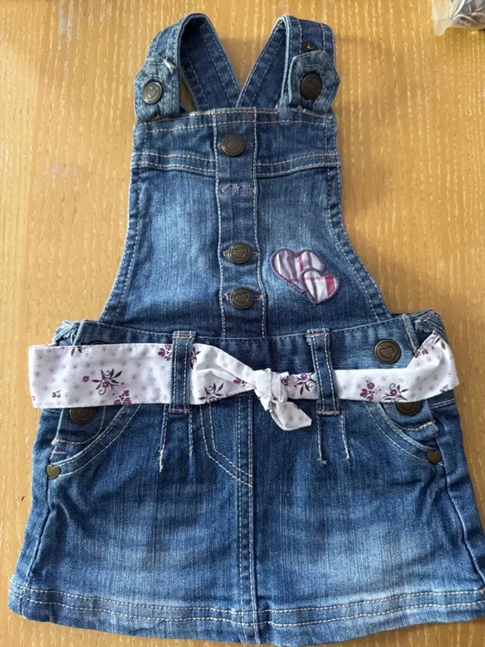 Robe jean kimbaloo 6 mois