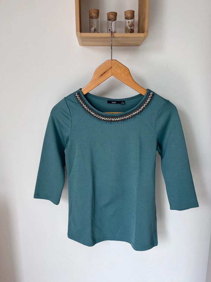 Haut vert Kiabi
