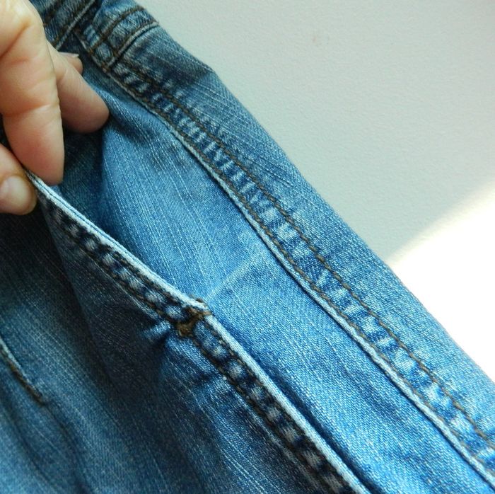 Jupe en jeans T 10 ans "Okaidi" - photo numéro 2