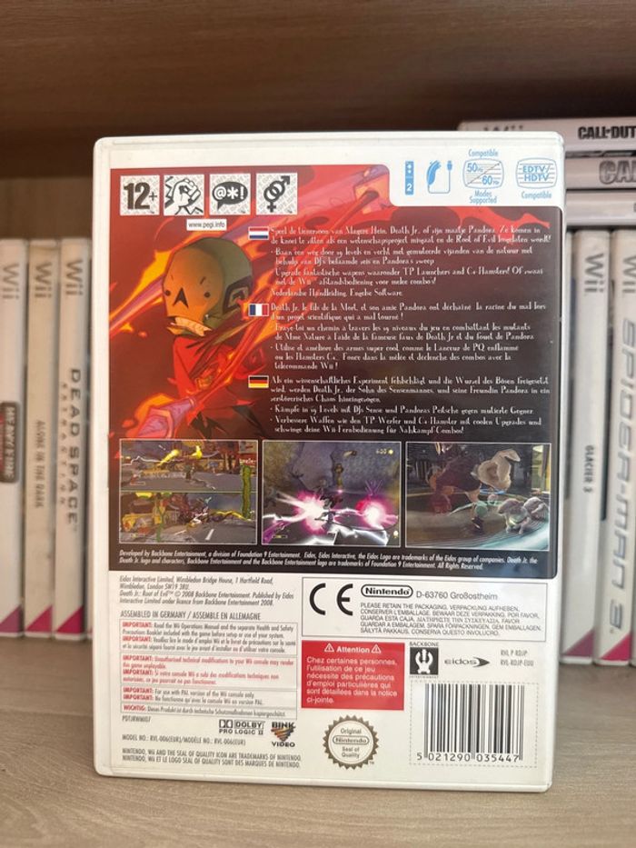 Death jr root of evil jeu Wii - photo numéro 3
