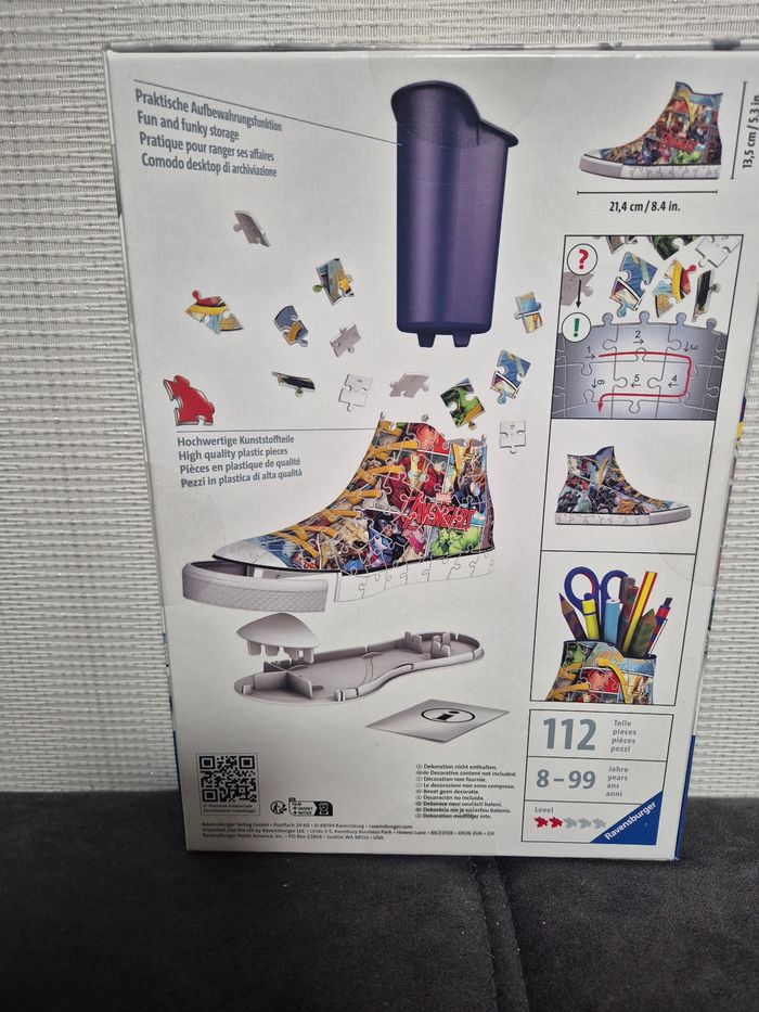 Puzzle 3D sneaker Avengers - photo numéro 2