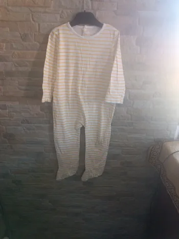 Pyjama jaune In Extenso 3A