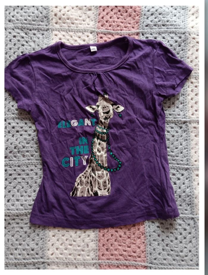 T-shirt manches courtes 4 ans