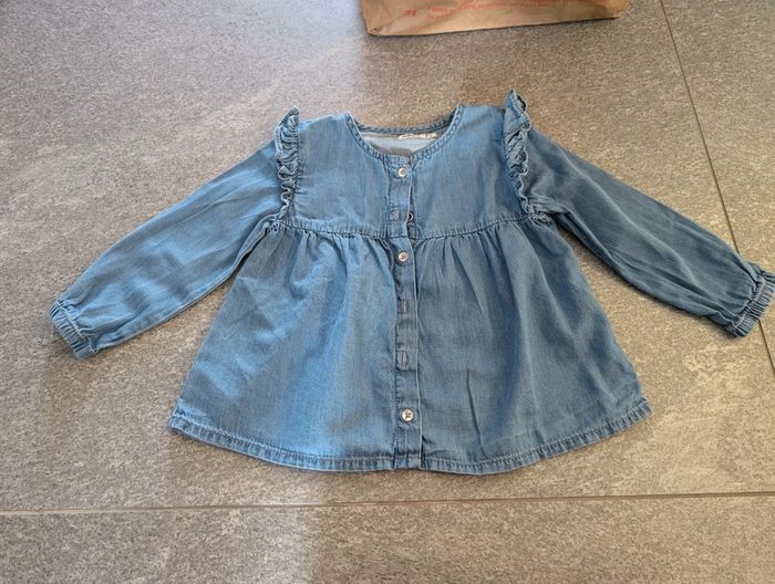 Chemise en jean fille 3 ans comme NEUVE