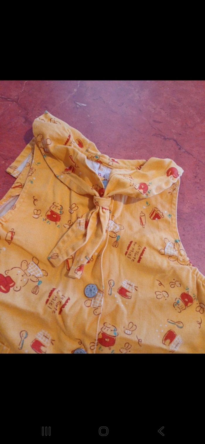 Salopette courte bébé taille 12 mois - photo numéro 2